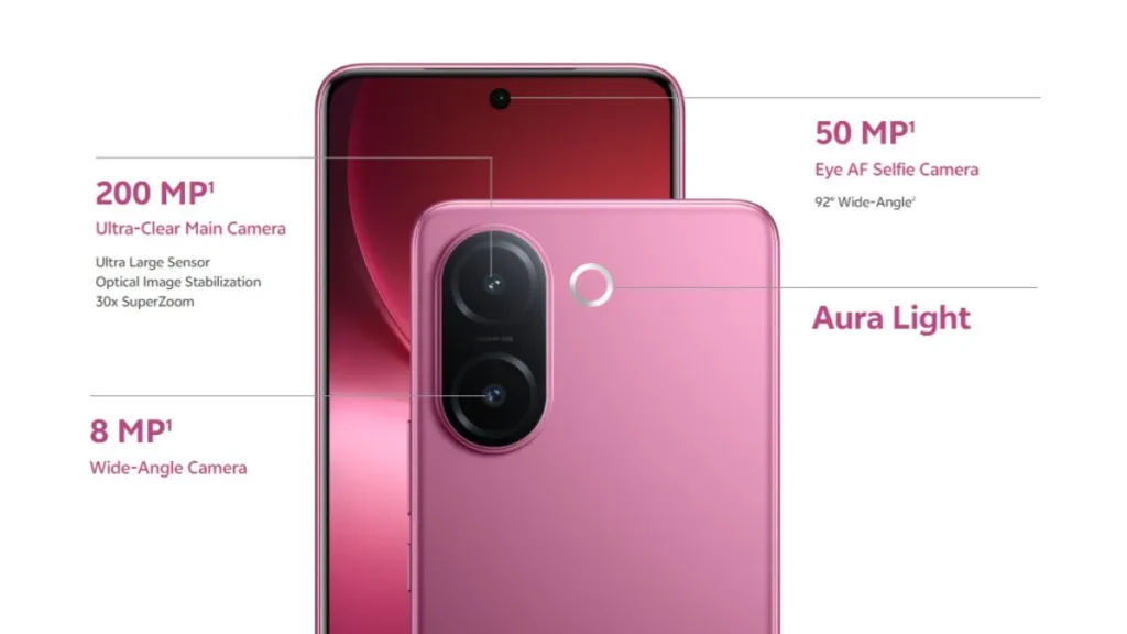 Vivo V60e Camera Specifications