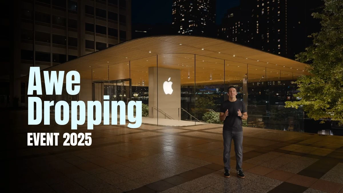 Apple Awe Dropping Event 2025