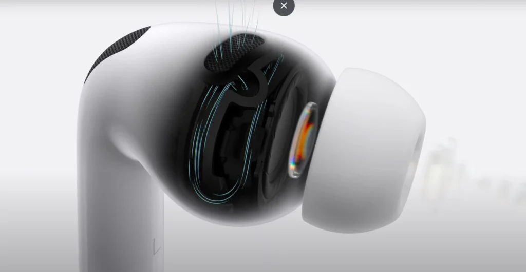Apple AirPods Pro 3 Custom AirFlow Control Core