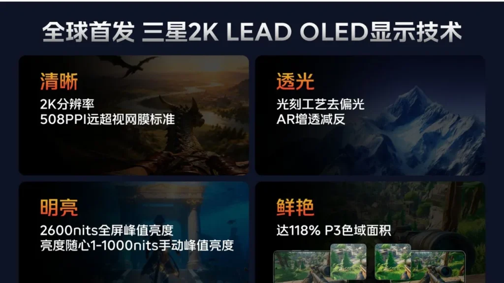 iQOO 15 M14 Display Features